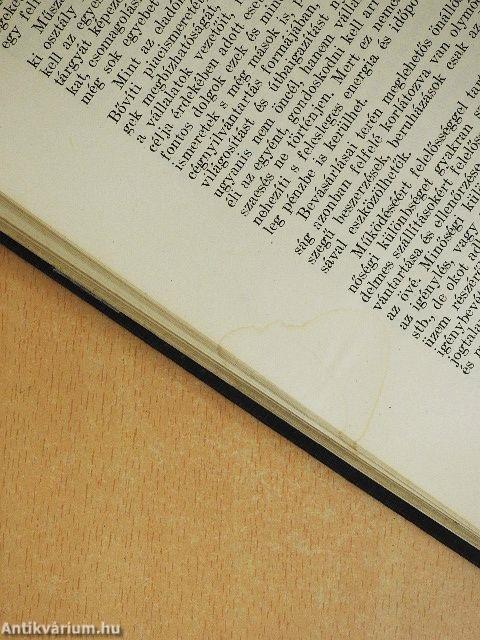 A Magyar Pamutipar Részvénytársaság szemináriuma