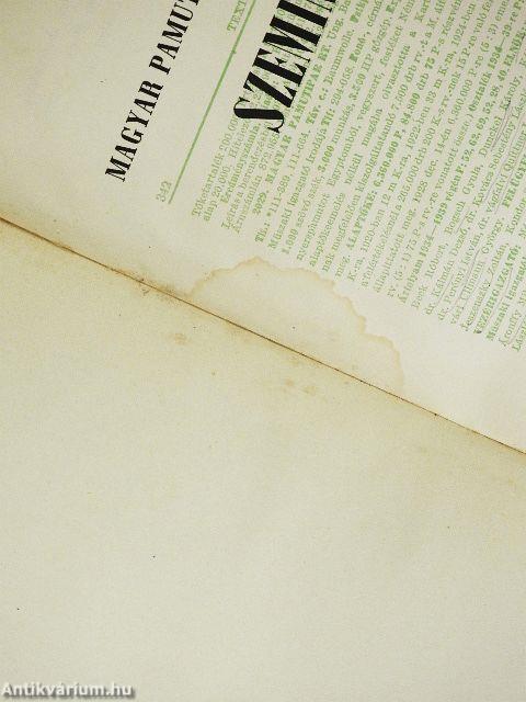 A Magyar Pamutipar Részvénytársaság szemináriuma