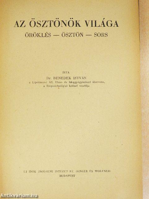 Az ösztönök világa