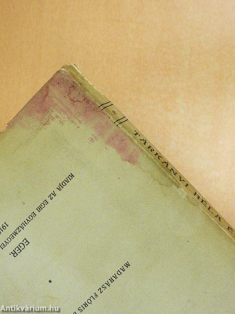 Tárkányi Béla élete és költészete