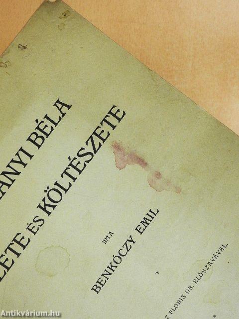 Tárkányi Béla élete és költészete