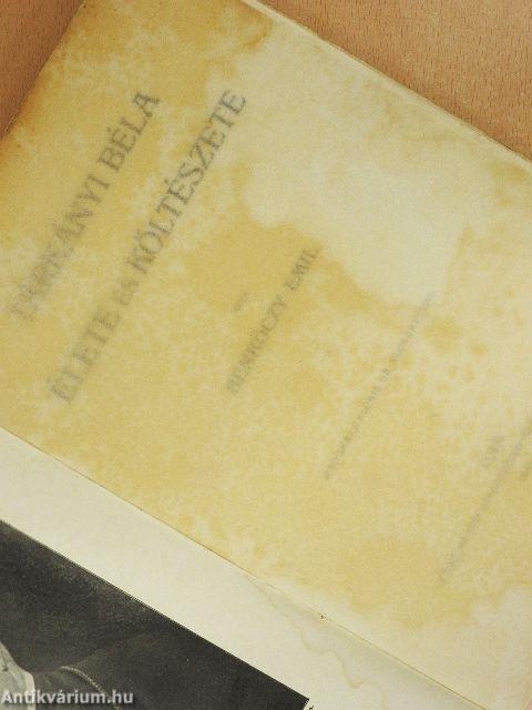 Tárkányi Béla élete és költészete