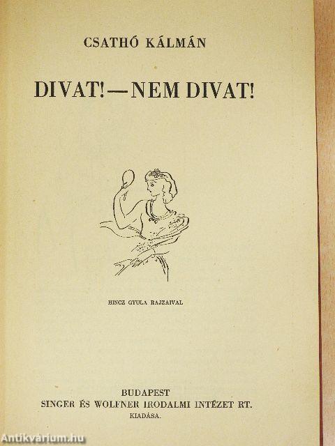 Divat! - Nem divat!
