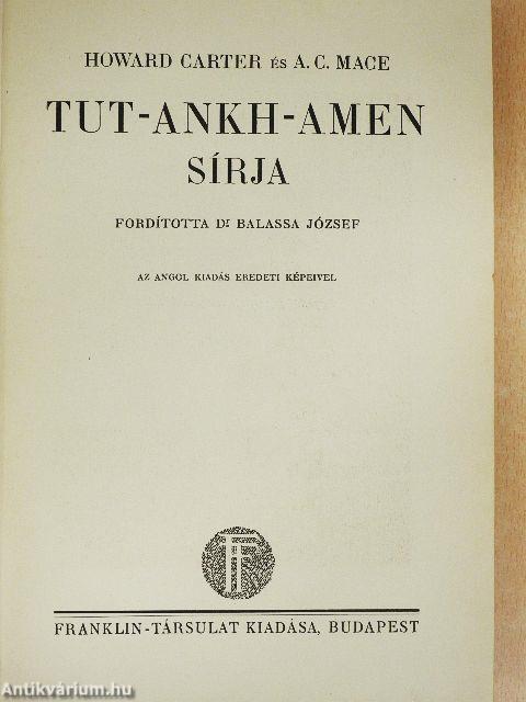 Tut-ankh-Amen sírja