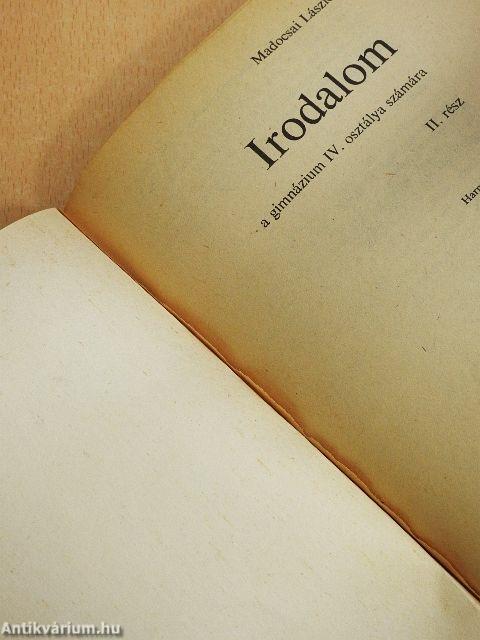 Irodalom IV./II.