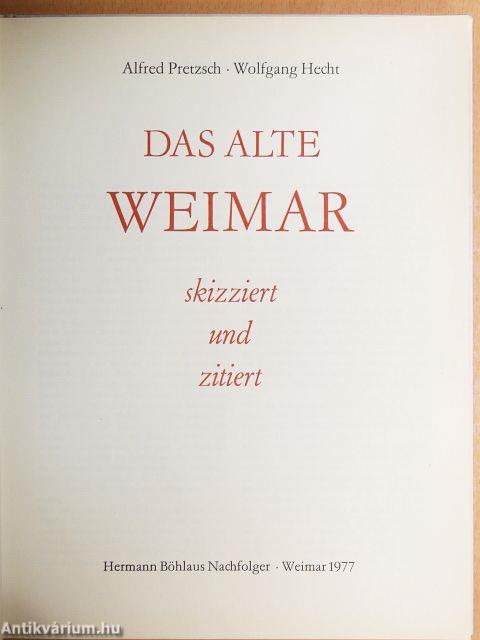 Das alte Weimar