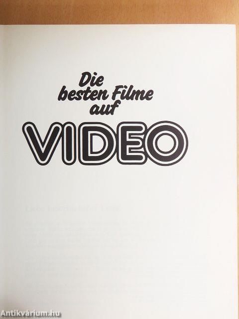 Die besten Filme auf Video