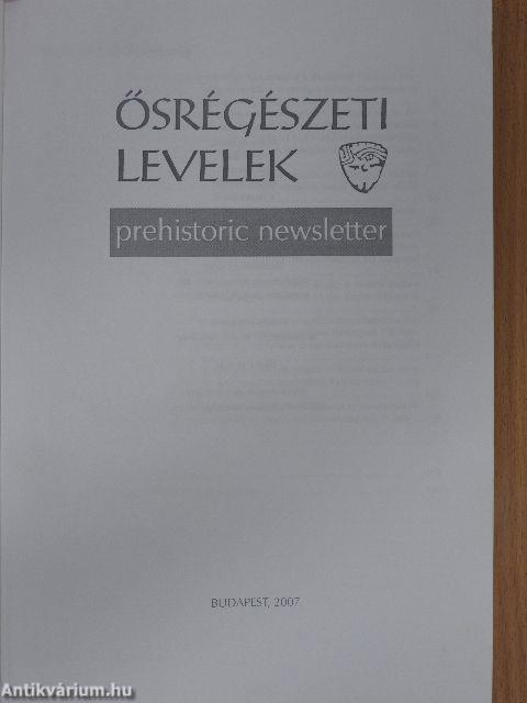 Ősrégészeti Levelek 2005.