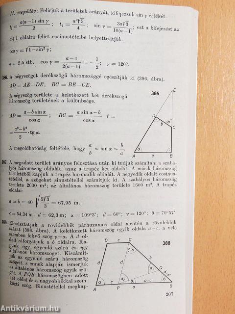Geometriai feladatok gyűjteménye II.