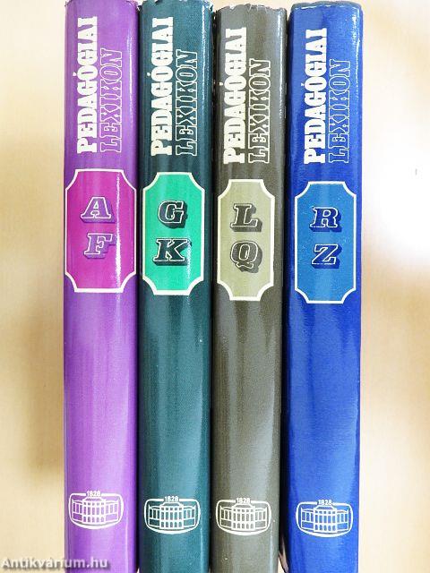 Pedagógiai lexikon I-IV. 