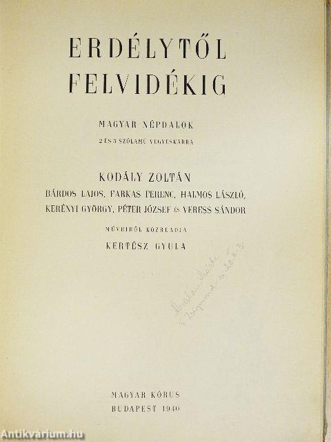 Erdélytől Felvidékig