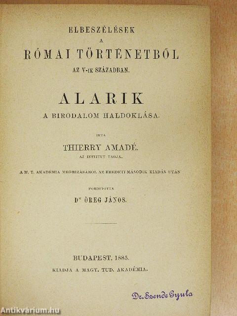 Elbeszélések a római történetből az V-ik században