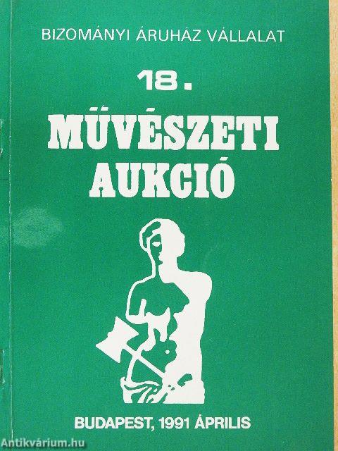 18. művészeti aukció