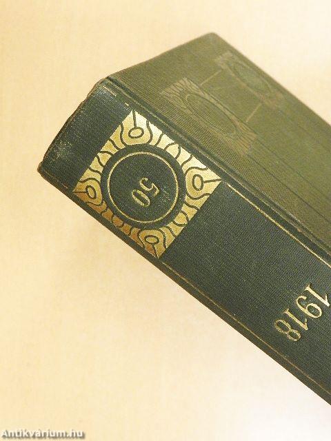 Természettudományi Közlöny 1918. január-december/Pótfüzetek a Természettudományi Közlönyhöz 1918. január-december