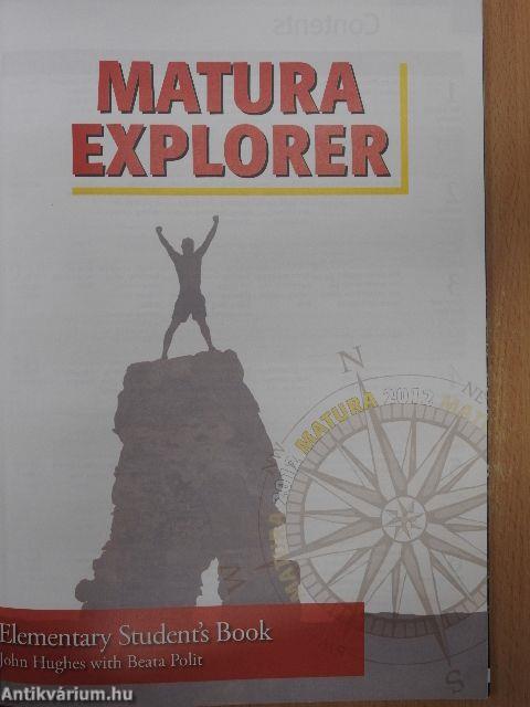 Matura Explorer - Elementary Student's Book - CD-vel