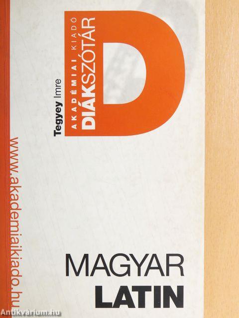 Magyar-latin diákszótár