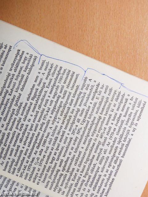 Az élelmiszer-termelés fejlesztése a hatodik ötéves terv időszakában