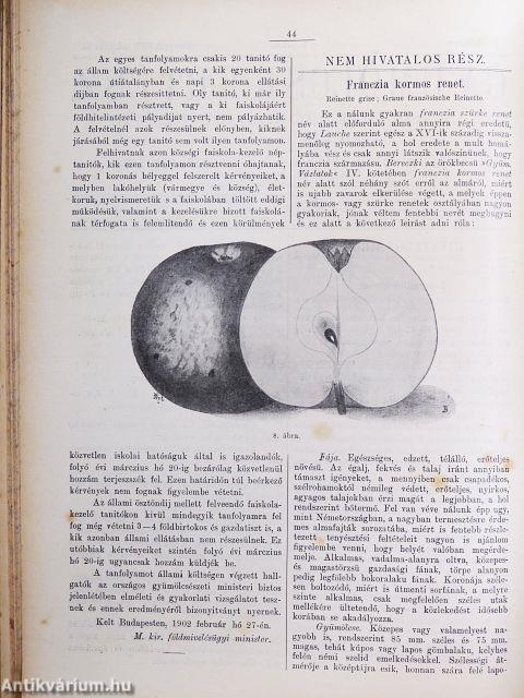 Gyümölcskertész 1902. január-december