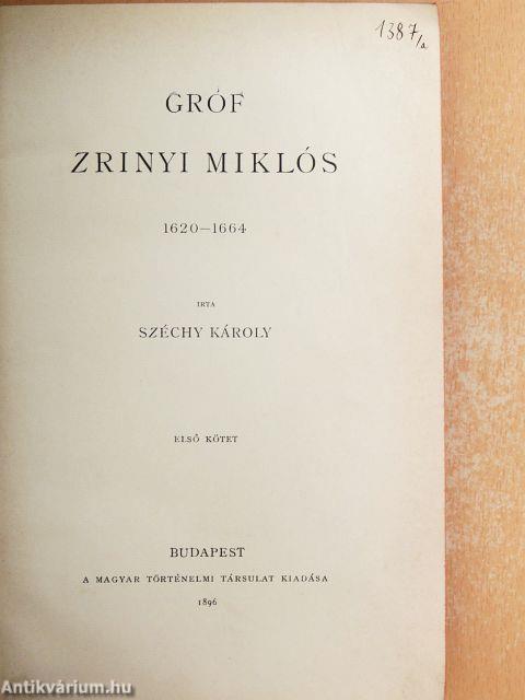 Gróf Zrinyi Miklós I. (töredék)