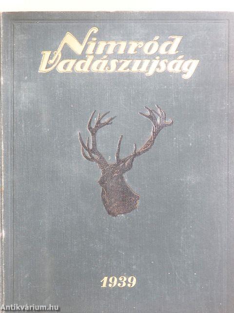 Nimród Vadászujság 1939. január-december