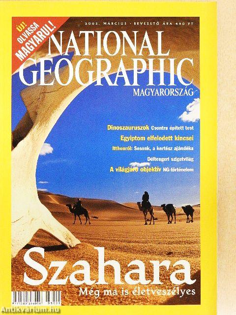 National Geographic Magyarország 2003. (nem teljes évfolyam)