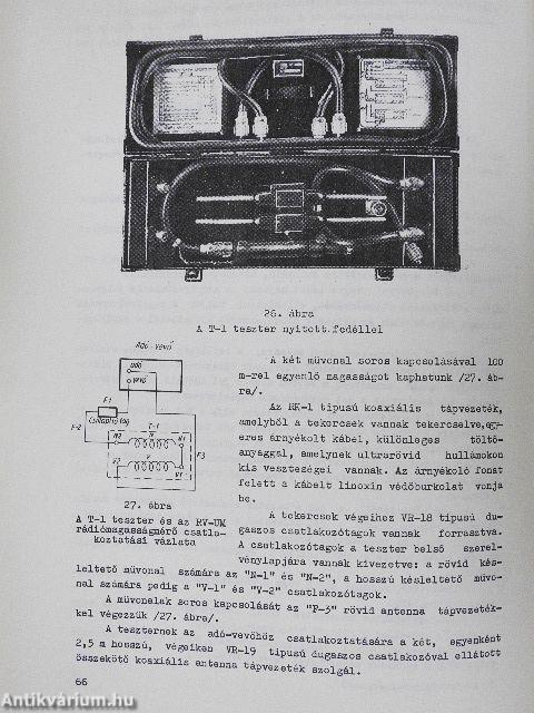 RV-UM típusú rádiómagasságmérő műszaki leírása és üzemeltetési utasítása