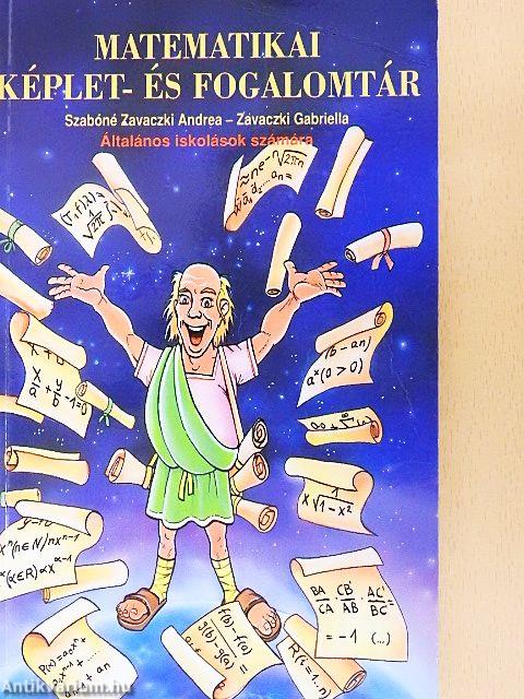 Matematikai képlet- és fogalomtár