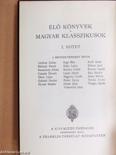 Élő könyvek-Magyar Klasszikusok I-LX.