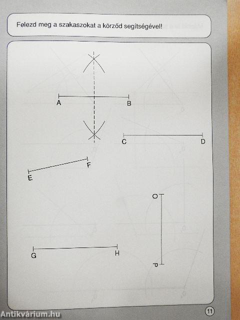 Gyakorlólapok a síkidomok szerkesztéséhez