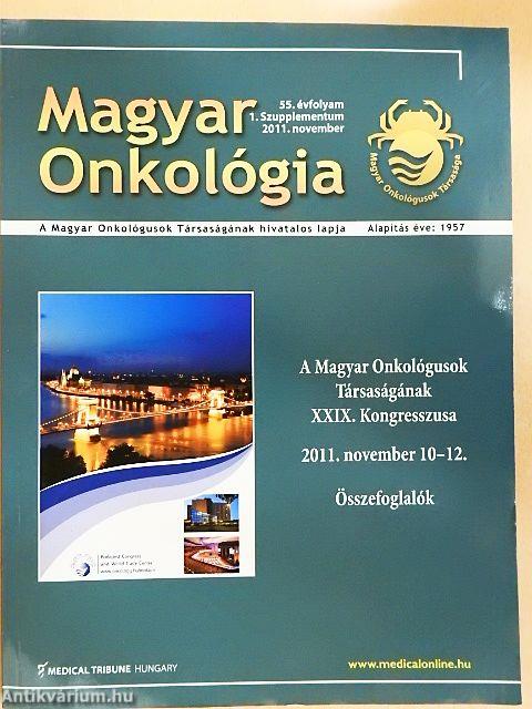 Magyar Onkológia 2011. november 1. Szupplementum