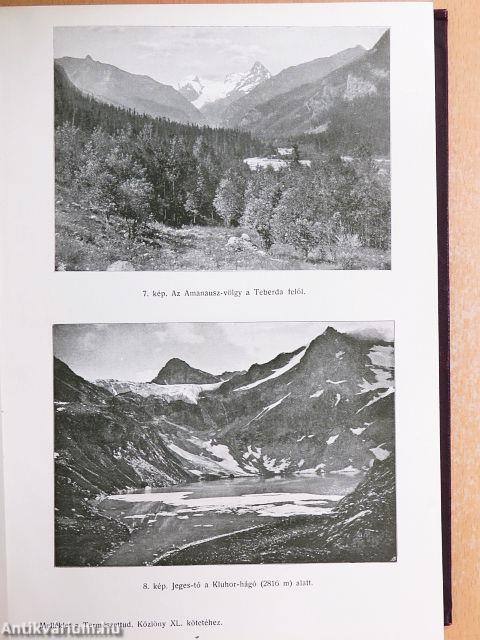 Természettudományi Közlöny 1908. január-december/Pótfüzetek a Természettudományi Közlönyhöz 1908. január-december