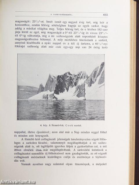 Természettudományi Közlöny 1909. január-december/Pótfüzetek a Természettudományi Közlönyhöz 1909. január-december