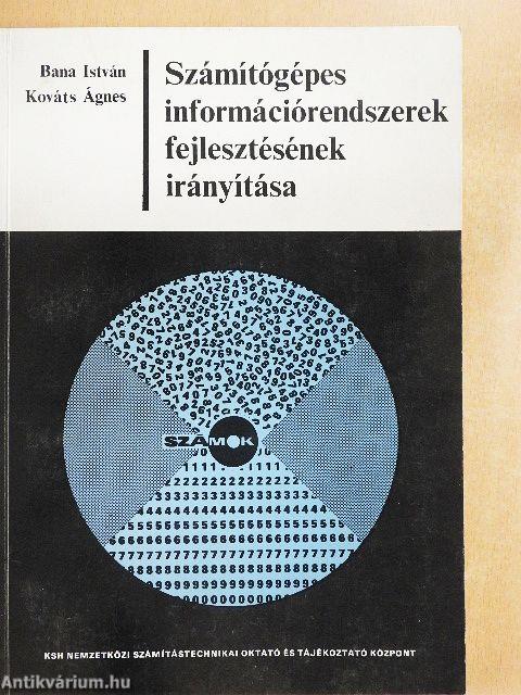 Számítógépes információrendszerek fejlesztésének irányítása