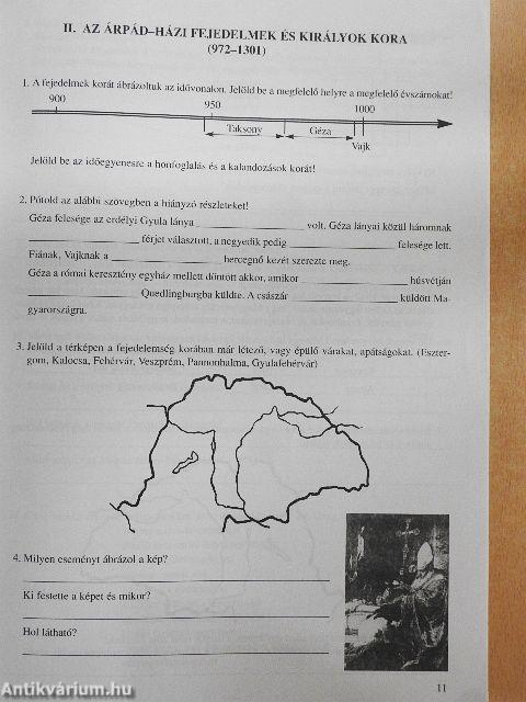 Történelem munkafüzet 6.