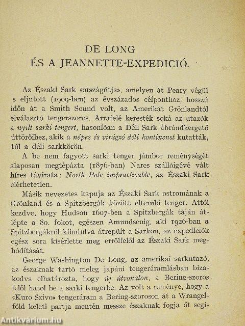 A "Jeannette" pusztulása