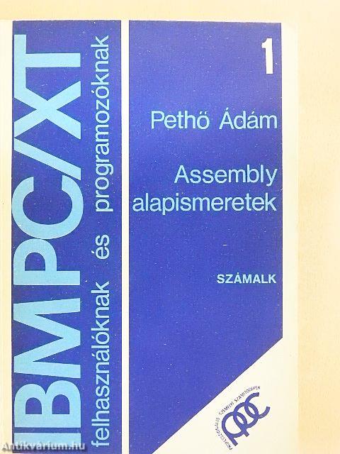 IBM PC/XT felhasználóknak és programozóknak 1.