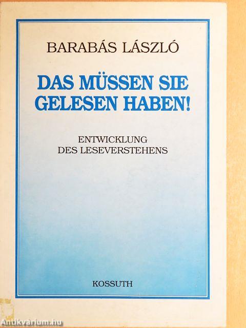 Das müssen sie gelesen haben!