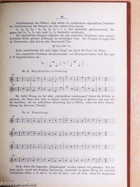 Chorübungen der Münchener Musikschule I.