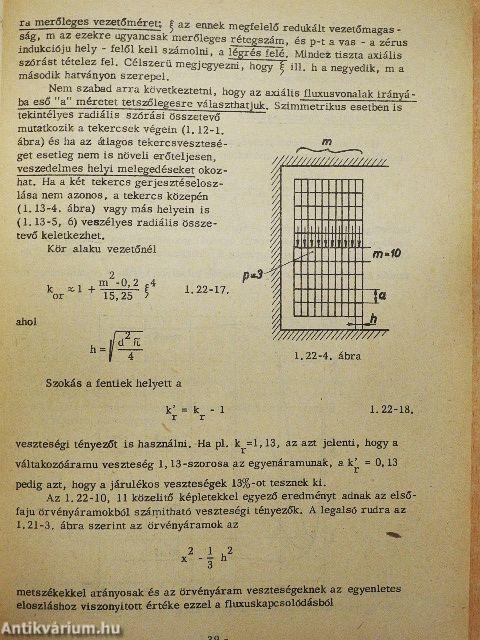 Villamos gépek II/1.