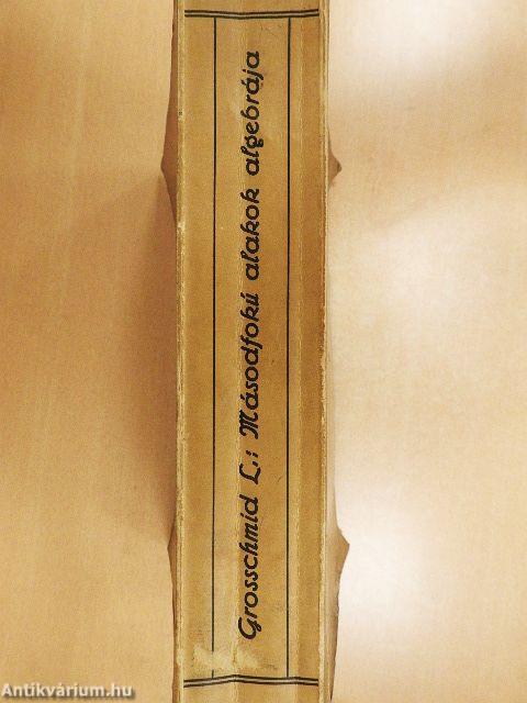 Másodfokú alakok algebrája