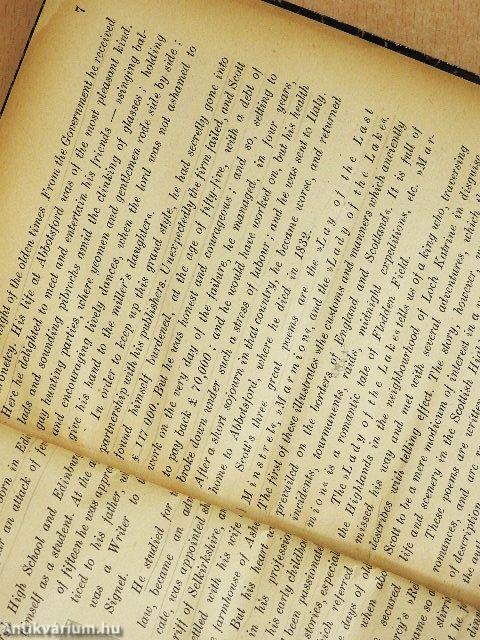 Szemelvények a XIX. század angol remekíróiból