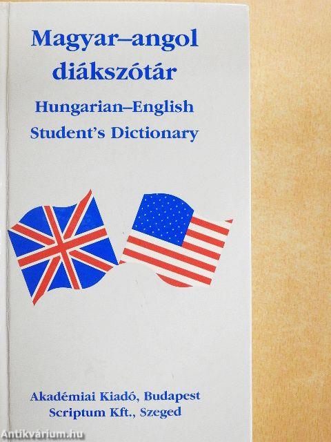 Magyar-angol diákszótár