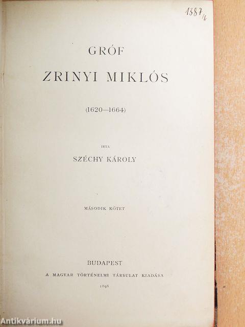 Gróf Zrinyi Miklós II. (töredék)
