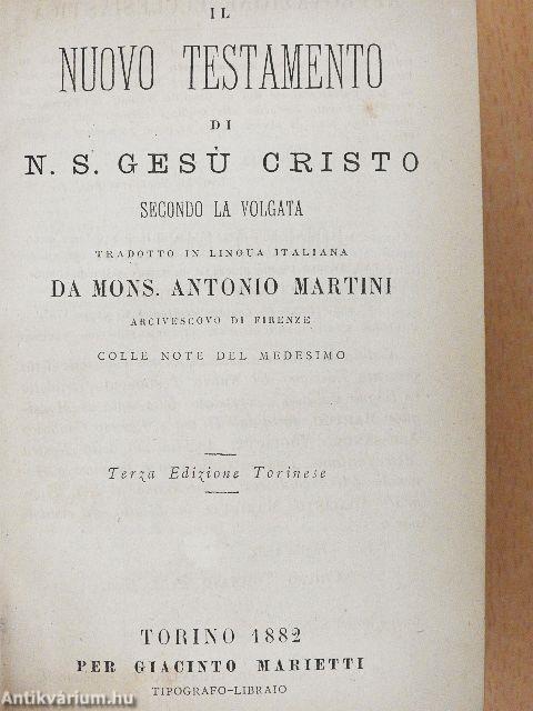 Il nuovo testamento di N. S. Gesú Cristo