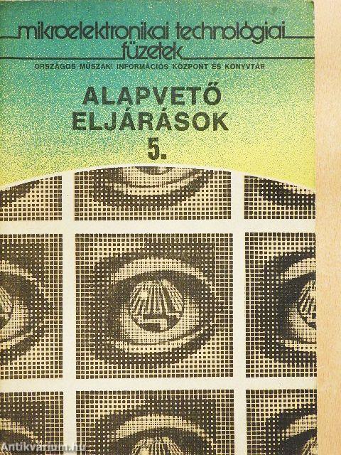 Alapvető eljárások 5.