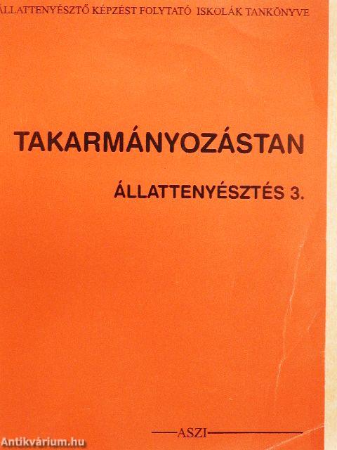 Takarmányozástan