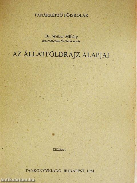 Az állatföldrajz alapjai