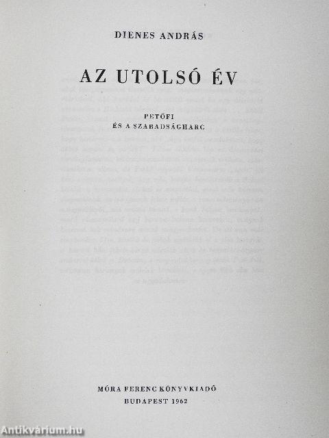 Az utolsó év