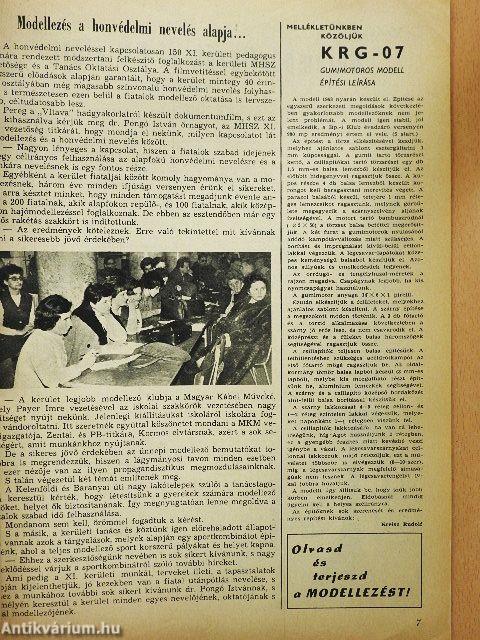 Modellezés 1969. (nem teljes évfolyam)