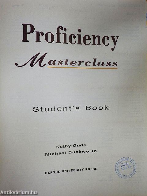 Proficiency Masterclass - Student's Book